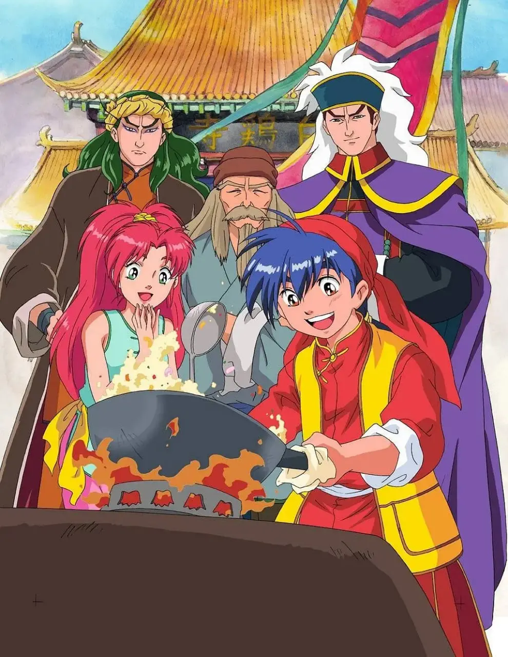 《中华小当家》：美食背后的热血江湖，童年回忆杀！美食动漫巅峰之作