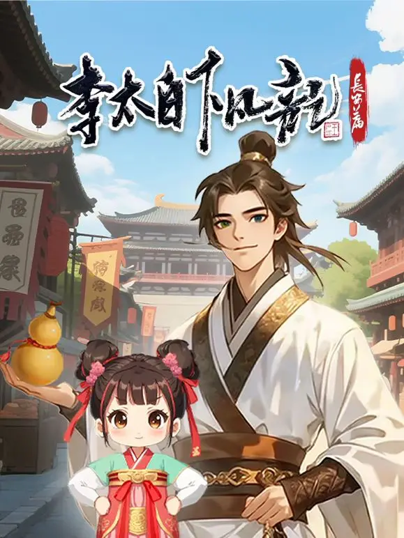 李太白下凡记：长安篇动态漫画，诗仙传奇再现！穿越古今，诙谐演绎谪仙人生